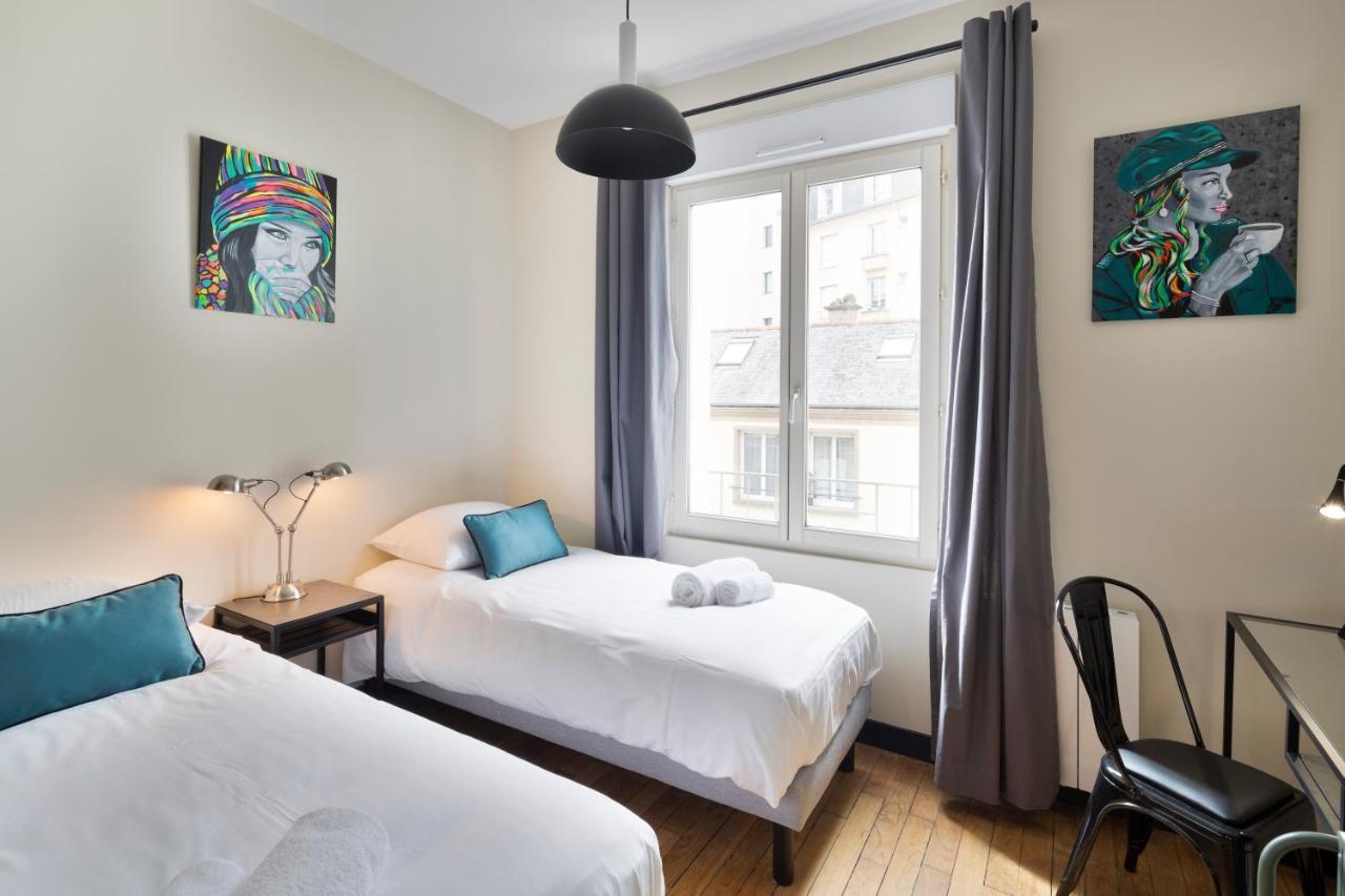 Le Brooklyn - Inspiration Us A Deux Pas Des Quais Appartement Rennes Buitenkant foto