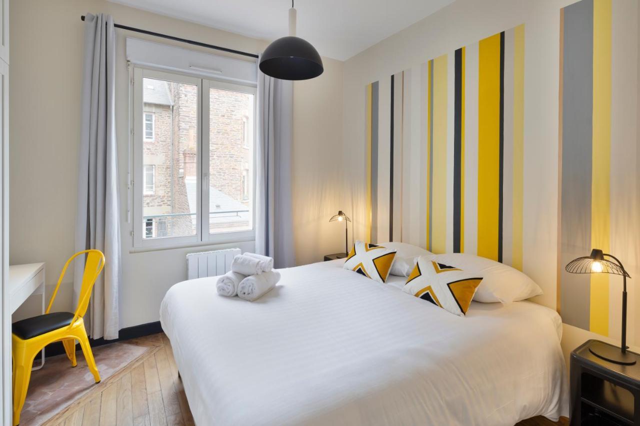 Le Brooklyn - Inspiration Us A Deux Pas Des Quais Appartement Rennes Buitenkant foto